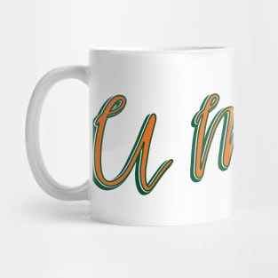 UMiami Sticker Mug